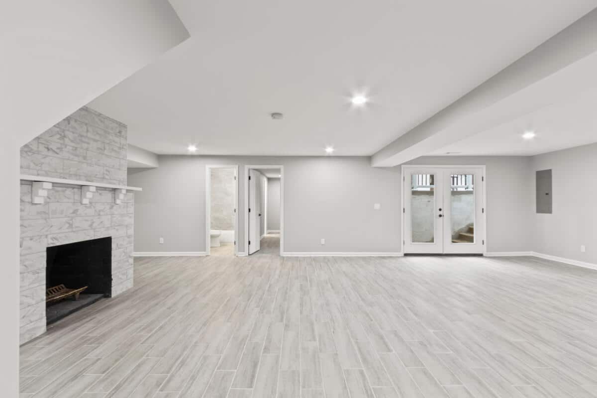 Basement Tiles Installation